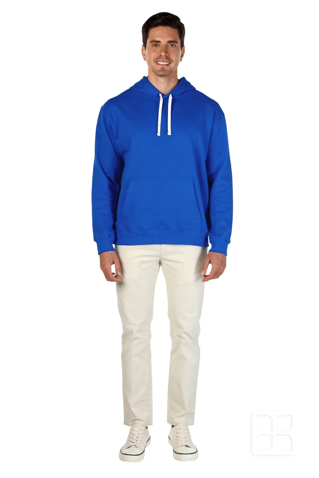SUDADERA PREMIUM UNISEX CUELLO REDONDO CAPUCHA