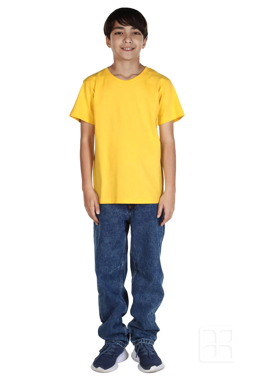 PLAYERA CUELLO REDONDO MANGA CORTA NIÑOS - imagen 1
