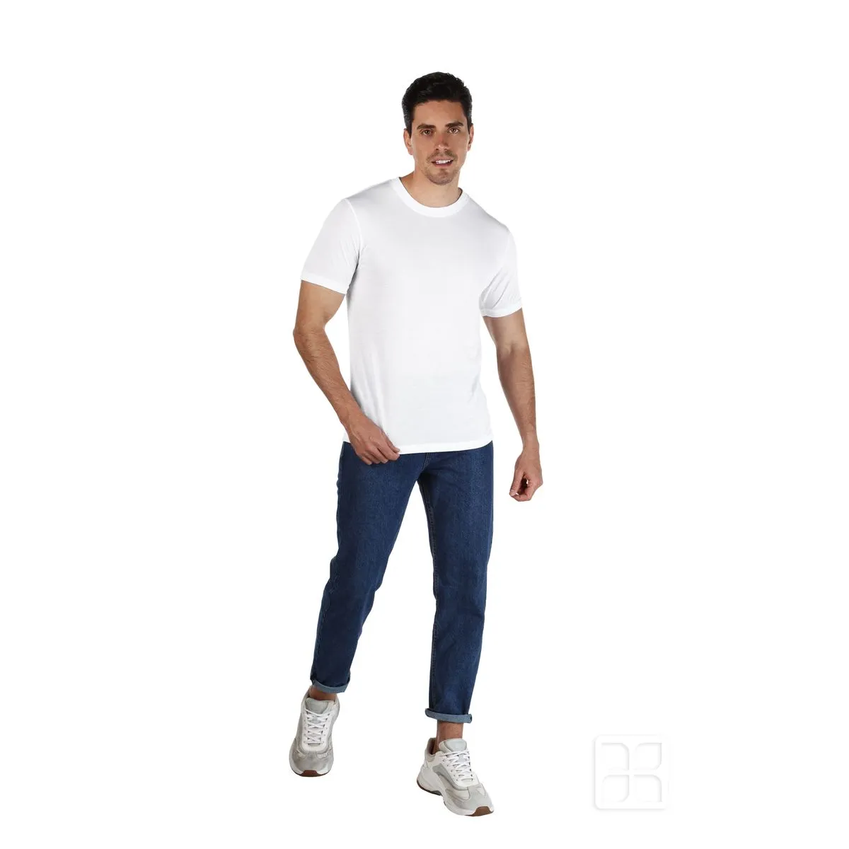 Playera Cuello Redondo Manga Corta para Sublimar