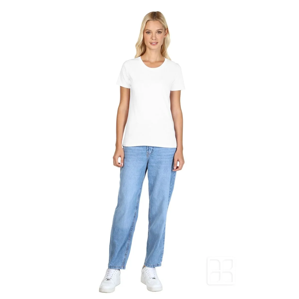 Playera Cuello Redondo Manga Corta para Mujer