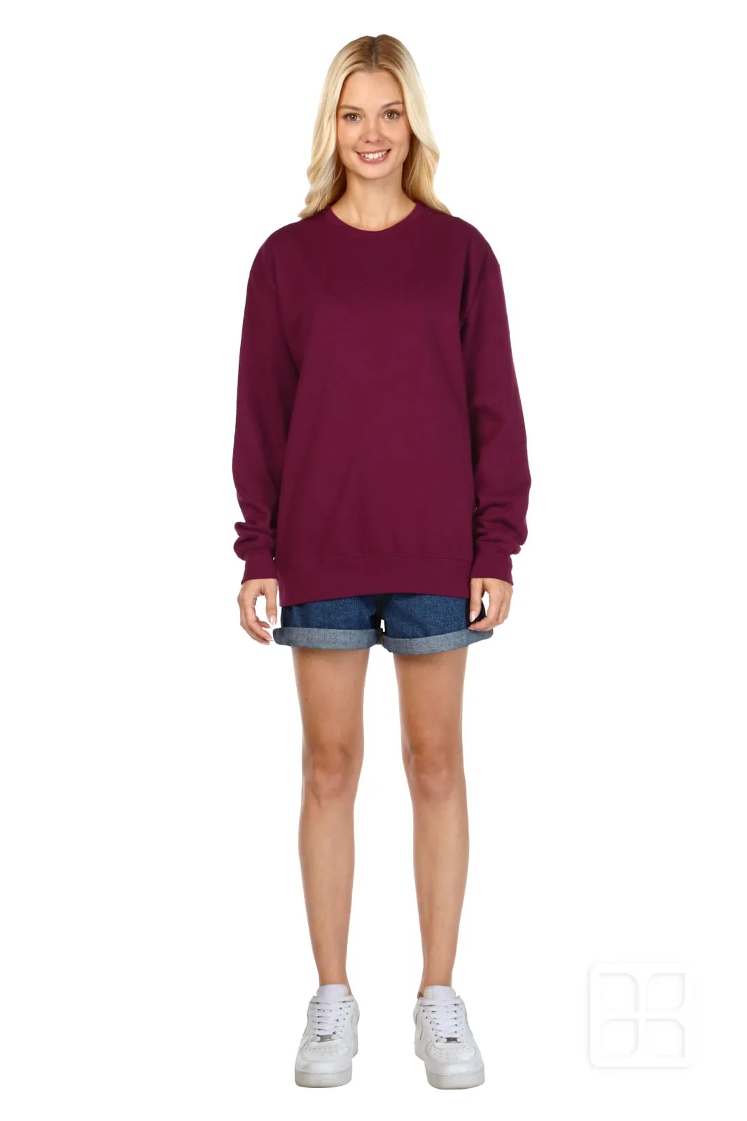 SUDADERA PREMIUM UNISEX CUELLO REDONDO