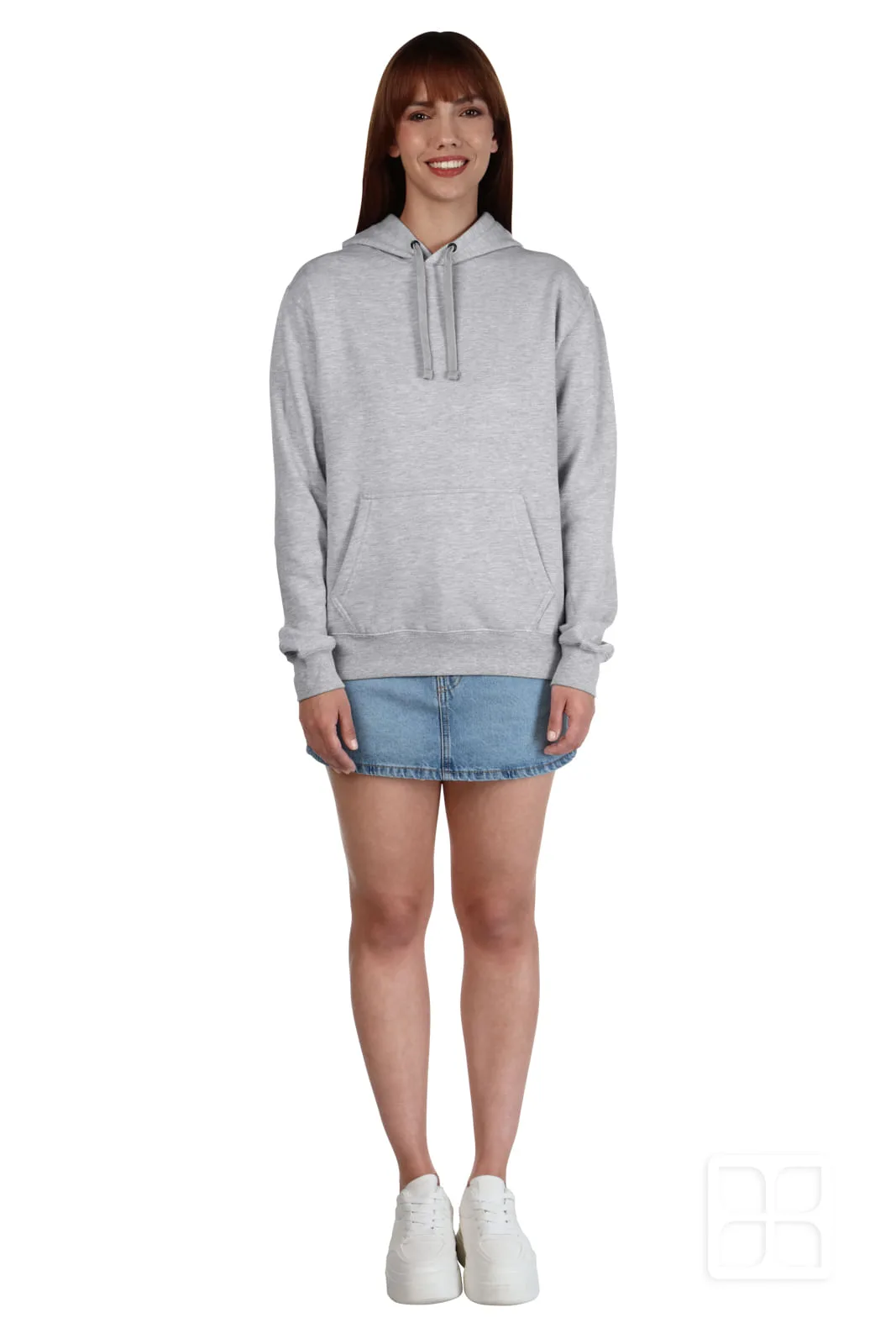 SUDADERA PREMIUM UNISEX CUELLO REDONDO CAPUCHA