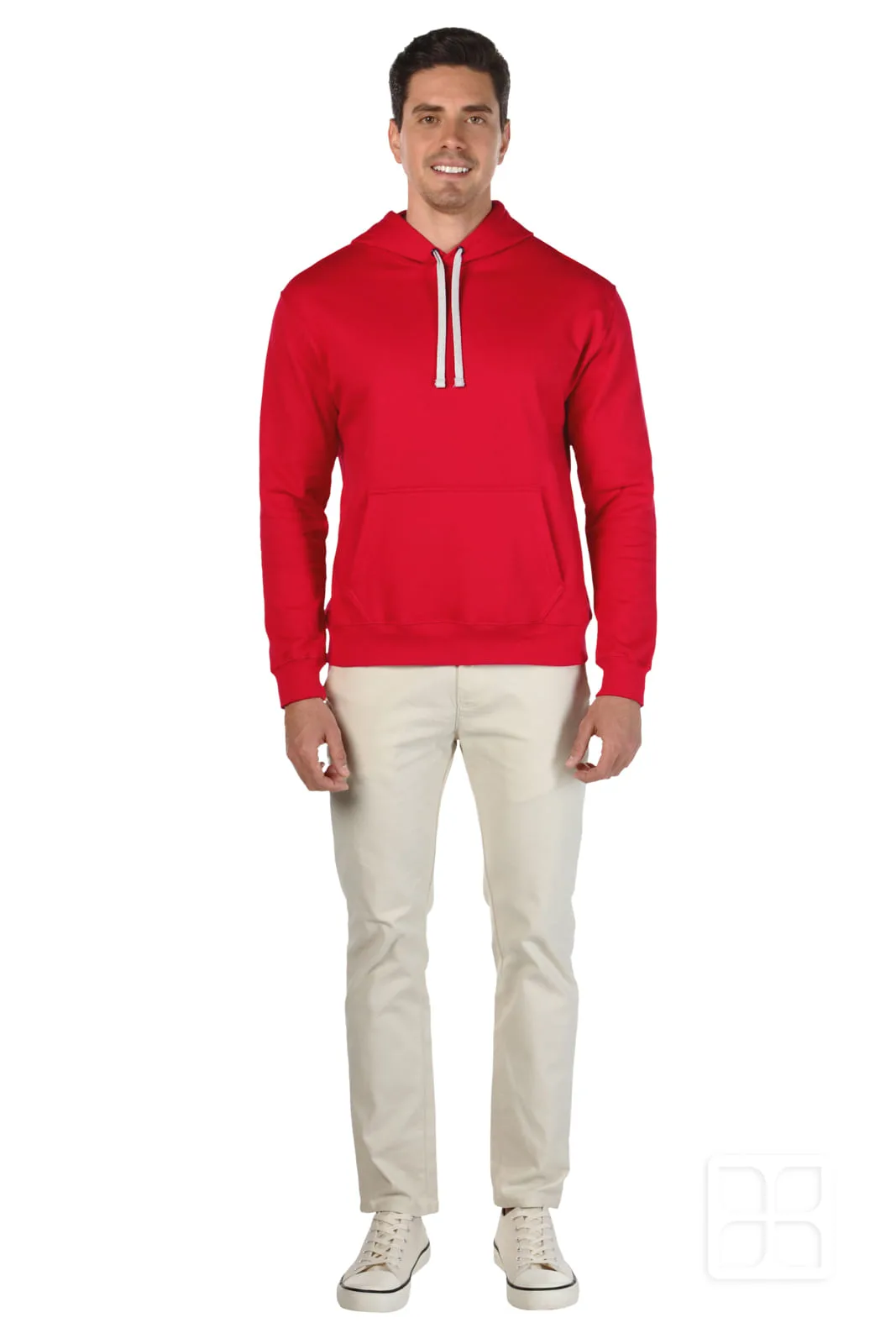 SUDADERA PREMIUM UNISEX CUELLO REDONDO CAPUCHA