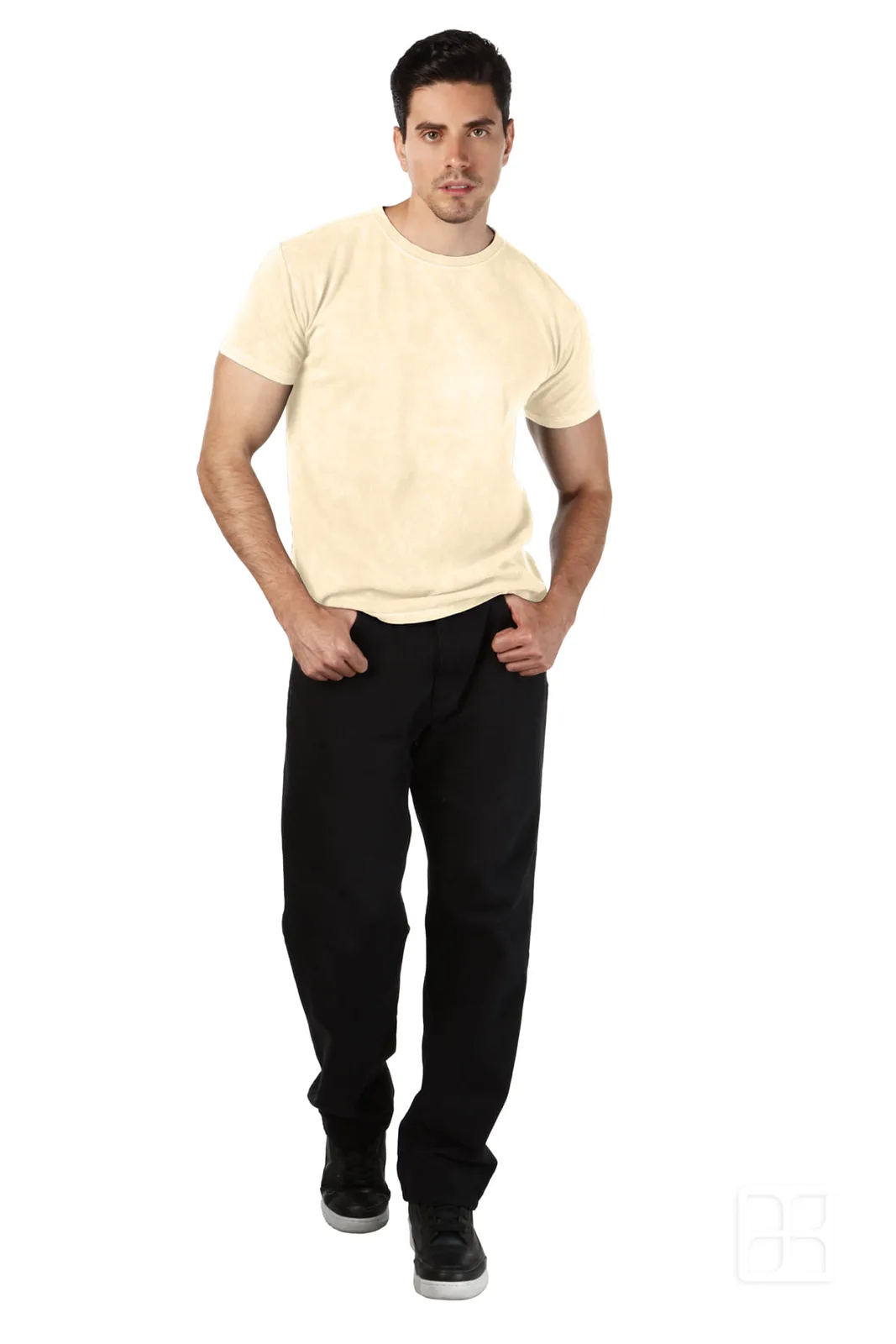 PLAYERA MINERAL WASH PRELAVADO UNISEX - imagen 1